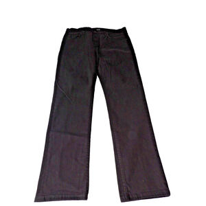 Hudson Los Angeles Jeans Mens Sz 34 34x30 Blake Slim Straight Black